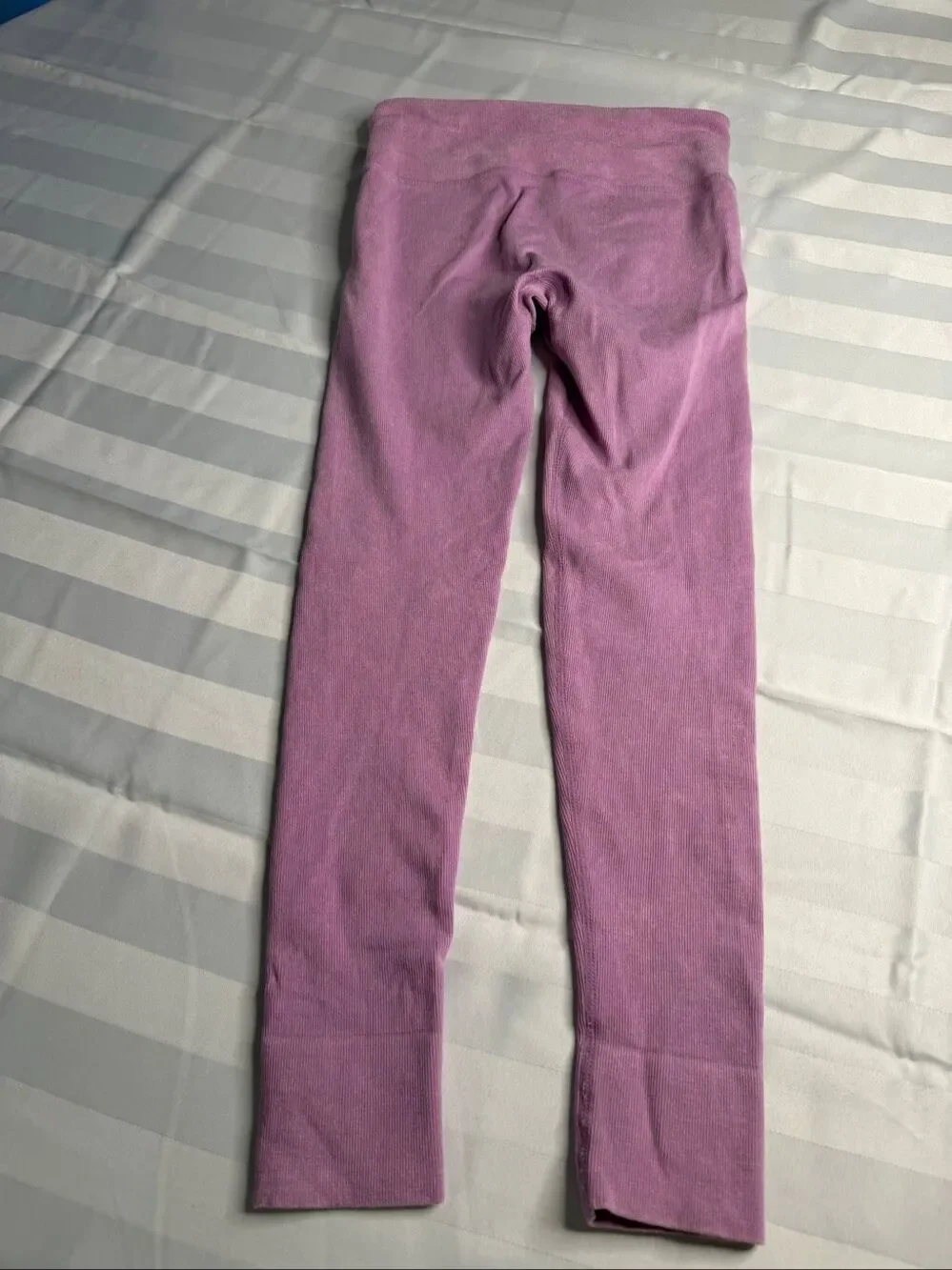 Free People Movement Go To Mauve Purple Ribbed Leggings Size XS